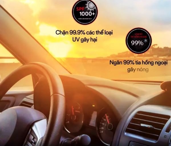 Dán phim cách nhiệt giúp bảo vệ sức khỏe và nội thất xe hiệu quả