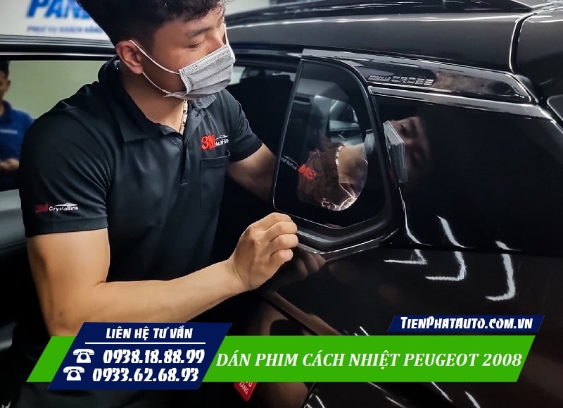 Dán phim cách nhiệt Peugeot 2008 giúp mang lại nhiều sự tiện lợi