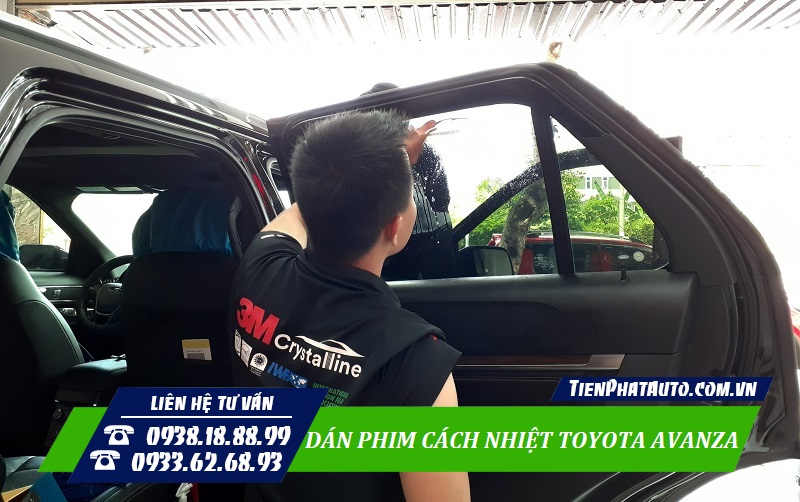 Dán phim cách nhiệt Toyota Avanza 2022 là phụ kiện cần thiết không thể thiếu