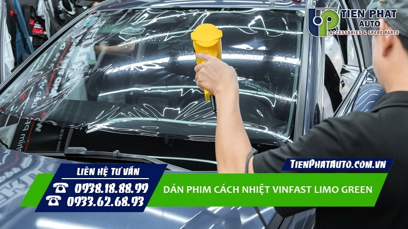Dán phim cách nhiệt Vinfast Limo Green mang lại nhiều sự tiện lợi