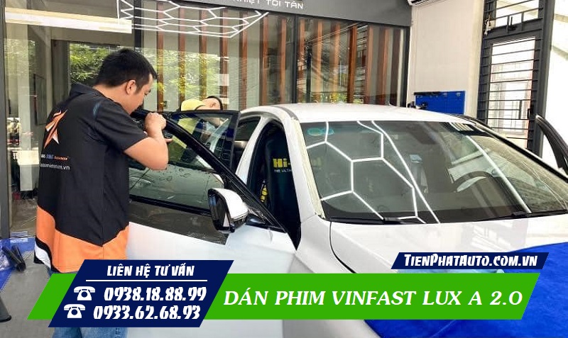 Dán phim Vinfast Lux A 2.0 giúp bảo vệ sức khỏe của bạn và người thân