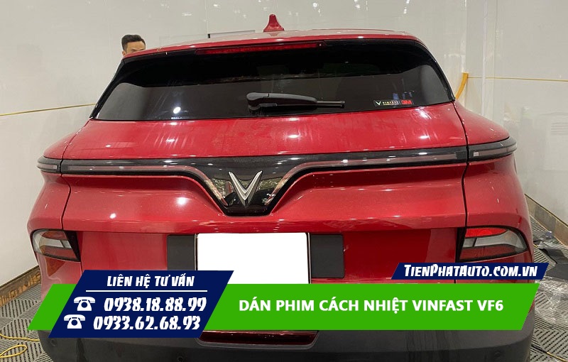Dán phim cách nhiệt cho xe Vinfast VF6 giúp chống nóng hiệu quả