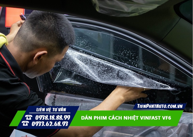 Dán phim chống nóng cho Vinfast VF6 giúp mang lại nhiều sự tiện lợi