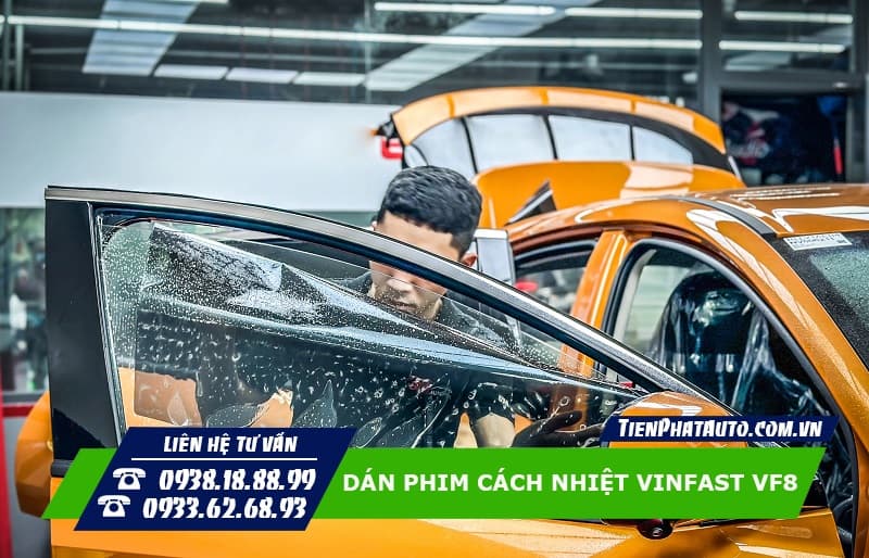 Dán phim cách nhiệt Vinfast VF8 mang lại nhiều sự tiện lợi khi sử dụng