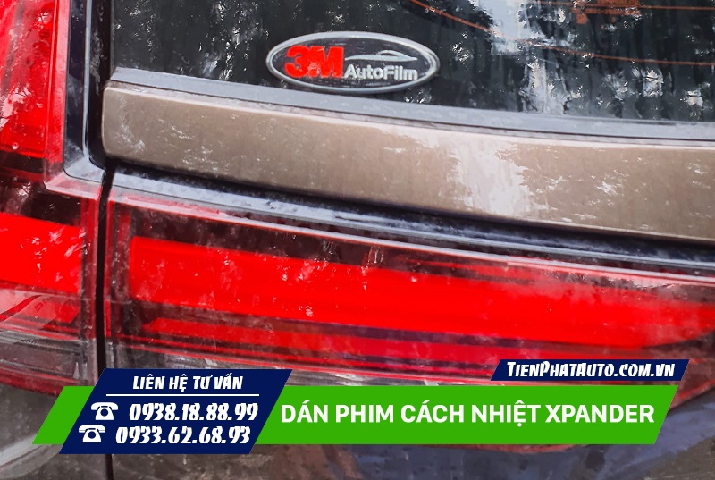 Dán phim cách nhiệt Xpander 2023 chính hãng giúp mang lại hiệu quả tốt hơn