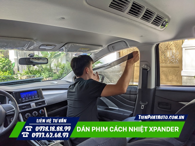 Dán phim cách nhiệt Xpander 2023 giúp mang lại nhiều sự tiện ích