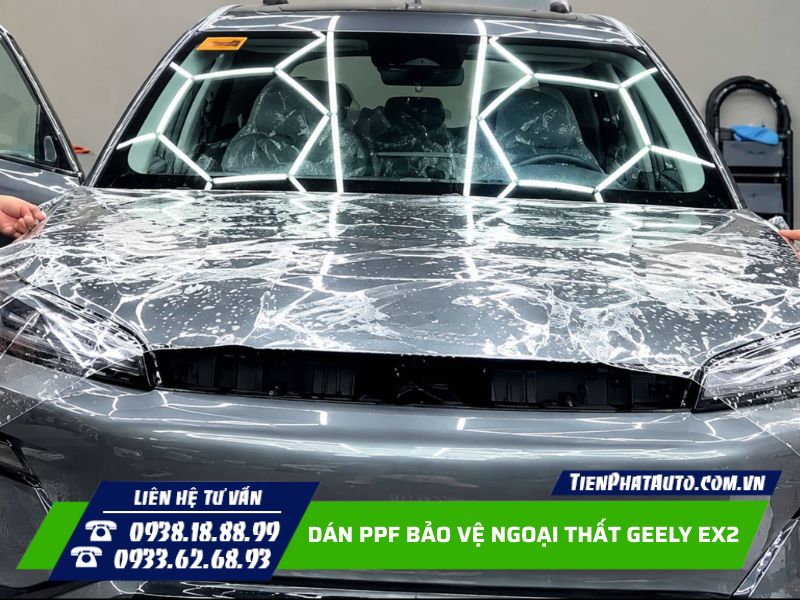 dán ppf cho geely ex2 bảo vệ ngoại thất dán ppf cho geely ex2 bảo vệ ngoại thất
