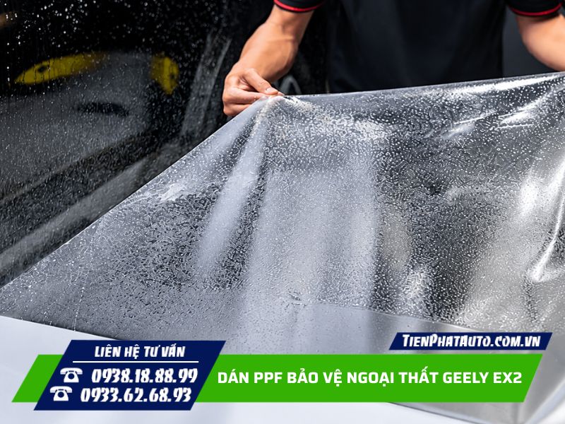 Chi phí dán ppf cho geely ex2 bao nhiêu Chi phí dán ppf cho geely ex2 bao nhiêu