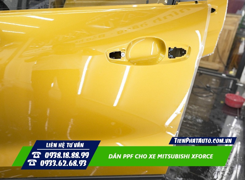 Dán PPF cho Xforce giúp tăng sự sáng bóng thêm 30% so với xe mới