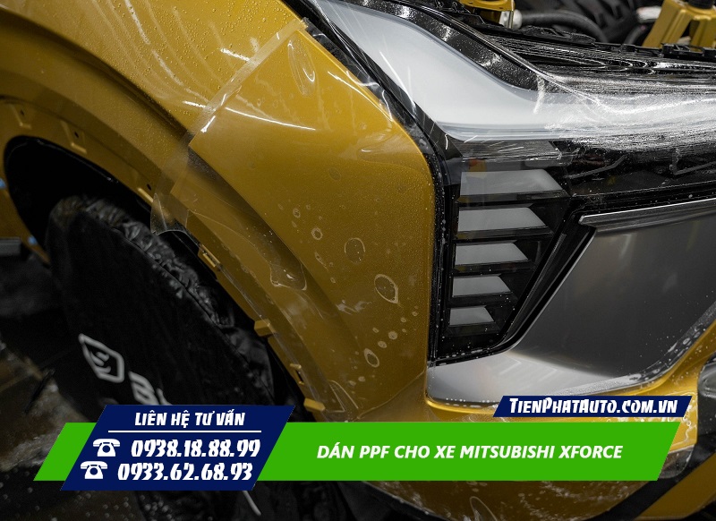 Dán PPF cho Mitsubishi Xforce là giải pháp giúp bảo vệ sơn xe hiệu quả