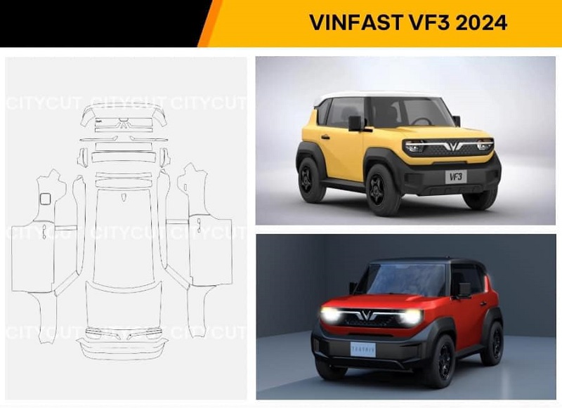 Tiến Phát Auto chuyên dán PPF chống trầy cho xe Vinfast VF3