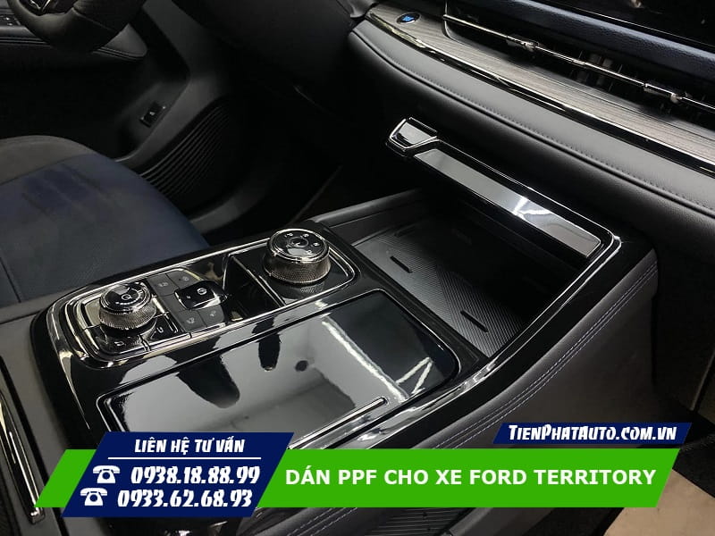 Dán PPF cho xe Ford Territory giúp bảo vệ các chi tiết hiệu quả