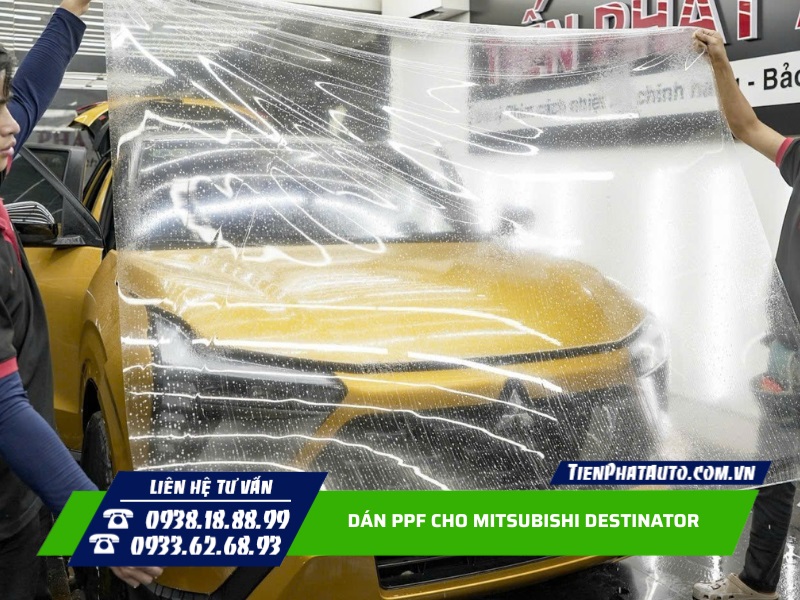 Dán PPF Destinator giúp bảo vệ các chi tiết dễ trầy xước và tăng độ bền sử dụng