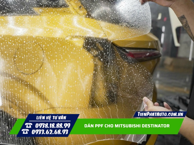 Dán PPF cho xe Destinator giúp tăng độ bóng và chống bám bụi bẩn hiệu quả