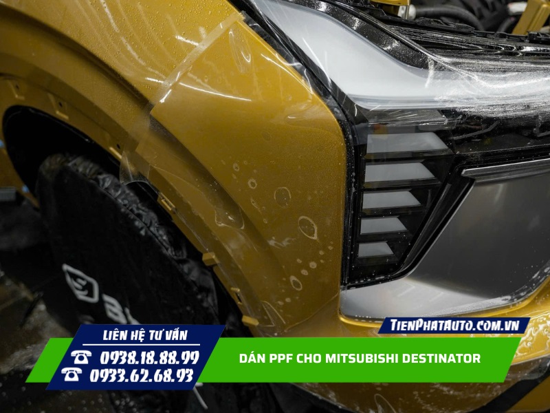 Dán PPF Mitsubishi Destinator giúp bảo vệ lớp sơn zin hiệu quả