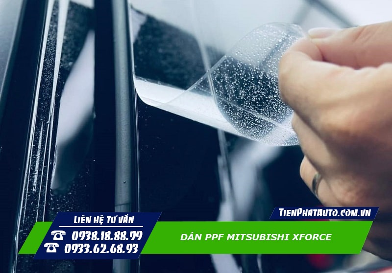 Dán PPF toàn diện bên ngoài cho xe Mitsubishi Xforce
