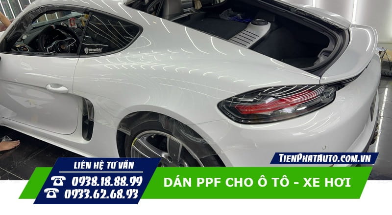 Chất liệu PPF được đánh giá cao và chất lượng hơn nhiều so với Decal