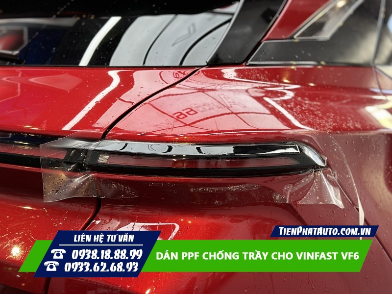 Dán PPF cho xe Vinfast VF6 giúp mang lại nhiều sự tiện lợi