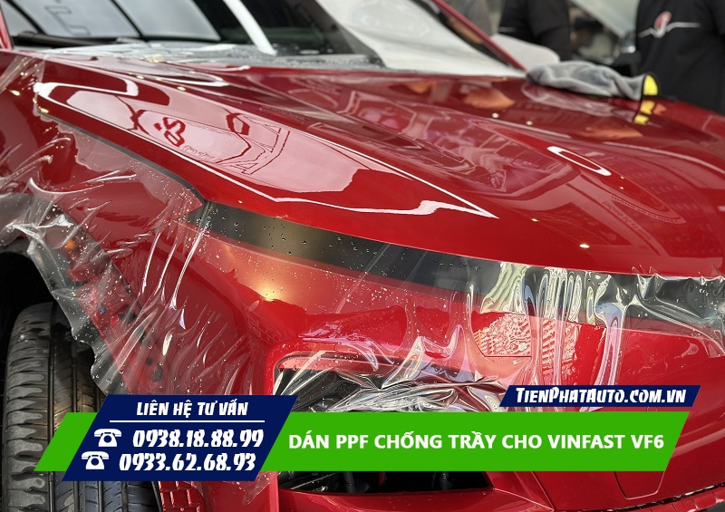 Dán PPF cho xe Vinfast VF6 là giải pháp chống trầy hiệu quả