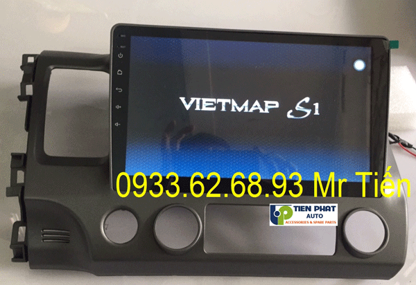 Man hinh DVD chay android cho Honda Civic 2008