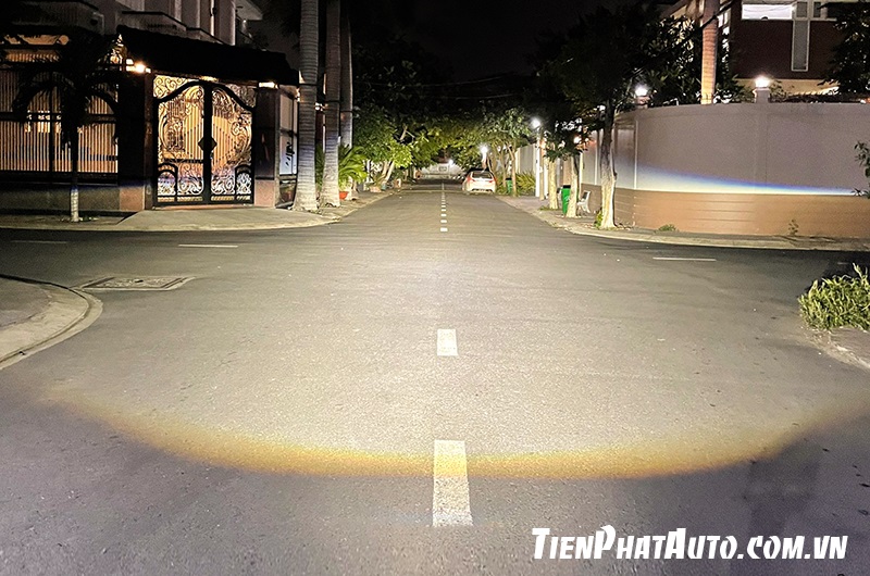 Bi LED Titan Platinum 9+3 cho khả năng chiếu sáng tối ưu hiệu quả tốt