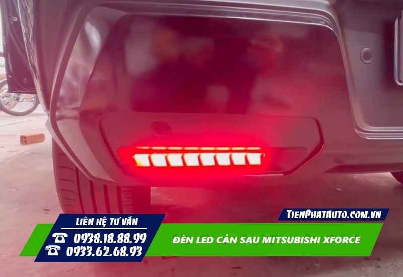 Đèn LED cản sau xe Xforce tích hợp chớp xi nhan