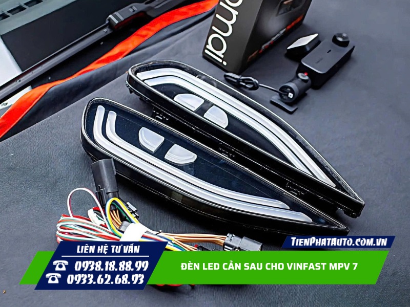 Tiến Phát Auto chuyên lắp đèn LED cản sau cho Vinfast MPV 7 Tiến Phát Auto chuyên lắp đèn LED cản sau cho Vinfast MPV 7