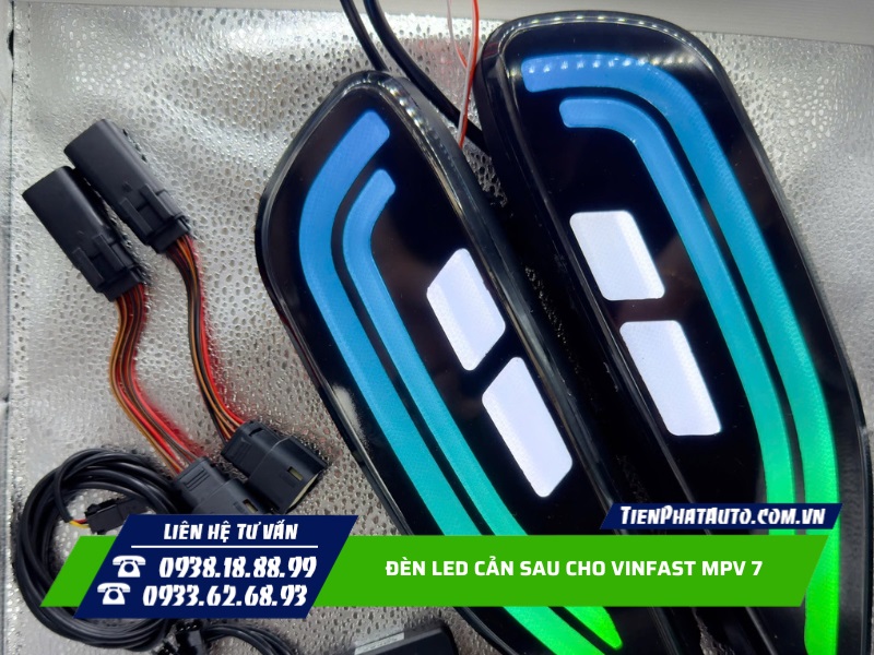 LED cản sau MPV 7 lắp đặt dễ dàng, cắm giắc 100% LED cản sau MPV 7 lắp đặt dễ dàng, cắm giắc 100%