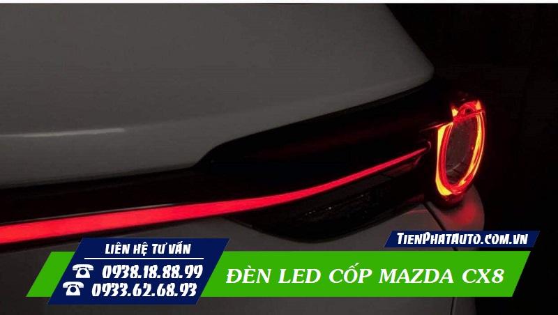 Đèn led cốp được lắp đặt nhanh chóng với giắc cắm 100%