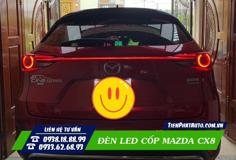 Sản phẩm giúp làm tăng tính thẩm mỹ và nổi bật phía sau xe