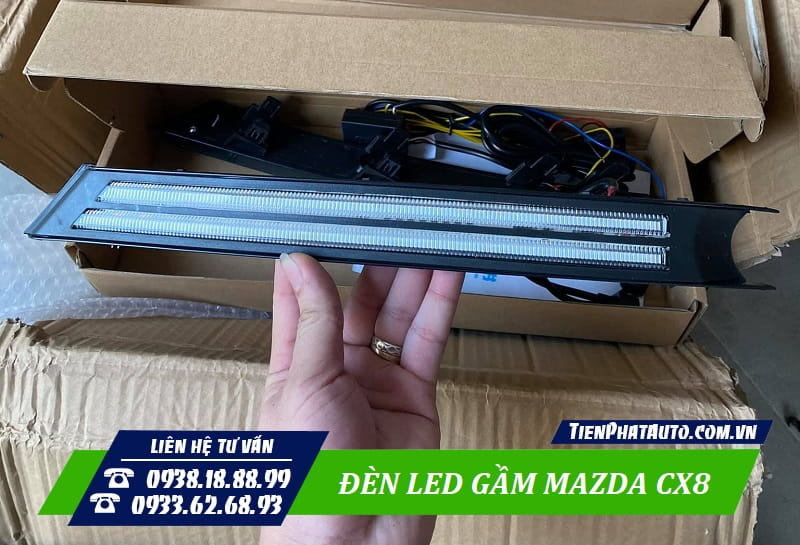 Bộ đèn LED gầm Mazda CX8 được thiết kế dành riêng cho xe