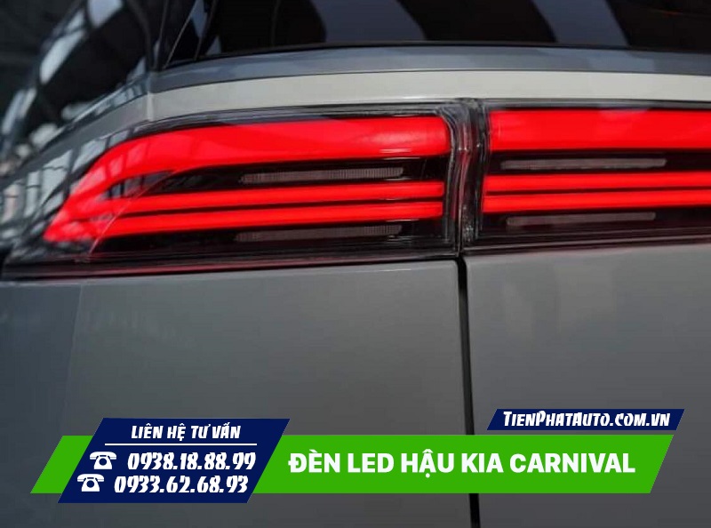 Đèn LED cốp sau Kia Carnival thiết kế đẹp siêu nổi bật