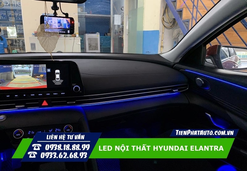 Bạn chọn độ LED nội thất cho Elantra 2023 mẫu V2 hay V3?