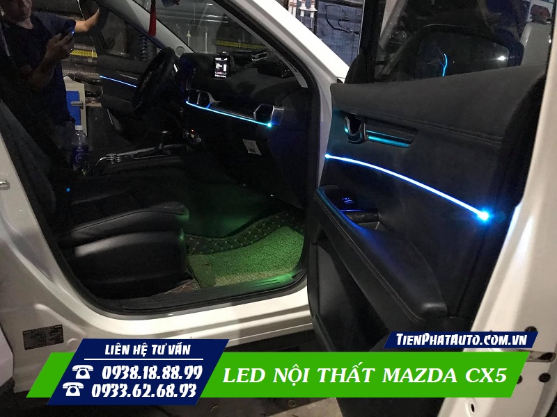 Viền đèn LED thẩm mỹ giúp tăng thêm sự cá tính cho xe
