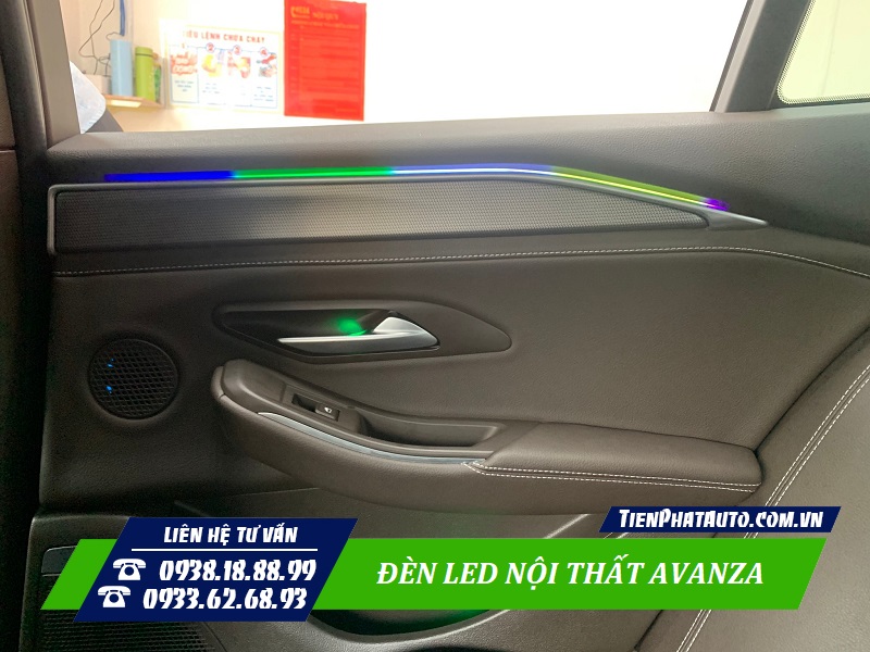 Hình ảnh mẫu đèn LED nội thất V3 dành cho xe Toyota Avanza