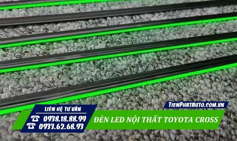 Đèn LED Toyota Cross có giá thành vô cùng phù hợp sử dụng