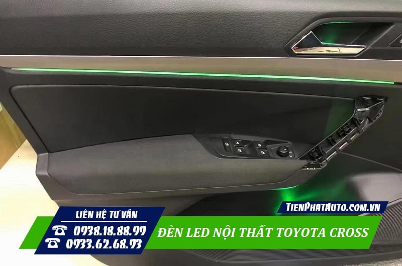 Đèn LED nội thất giúp không gian xe của bạn nổi bật hơn