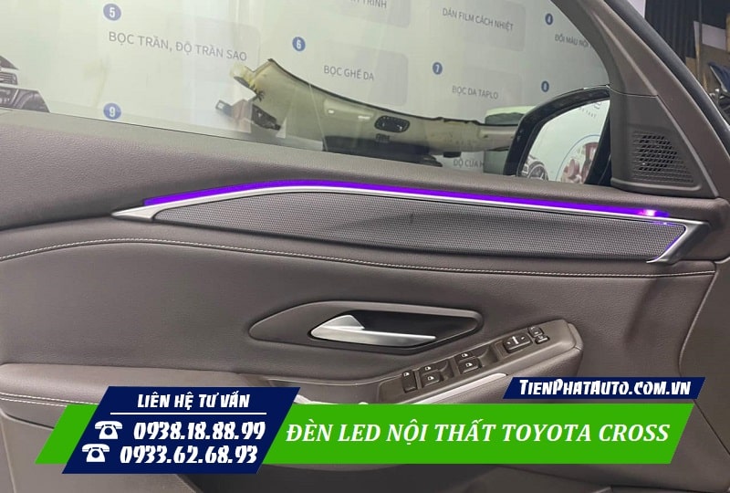 Viền LED thiết kế thẩm mỹ, lắp đặt không lồi lõm