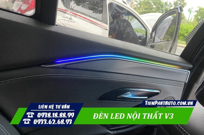 LED nội thất V3 kiểu dáng S-Class 2021 cao cấp nổi bật