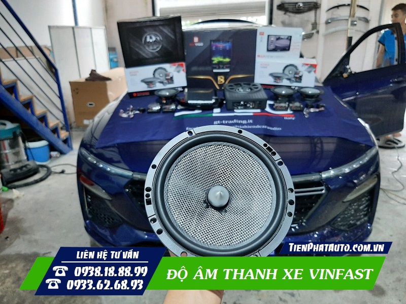 Độ âm thanh Vinfast giúp mang lại chất lượng âm thanh hay hơn