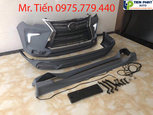 Độ body kit kiểu lexus cho fortuner 2018 - 2019