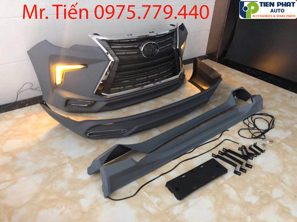 Độ body kit kiểu lexus cho fortuner 2018 - 2019