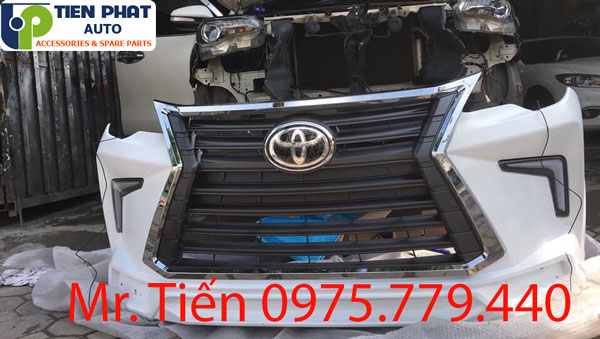Độ body kit kiểu lexus cho fortuner 2018 - 2019