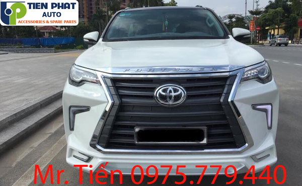 Độ body kit kiểu lexus cho fortuner 2018 - 2019