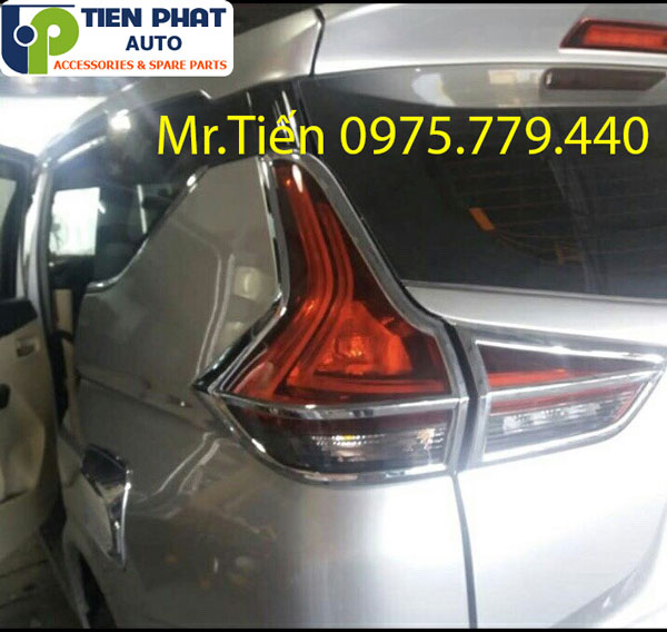 Đồ chơi phụ kiện cho misubishi xpander 2018 - Viền đèn trước sau