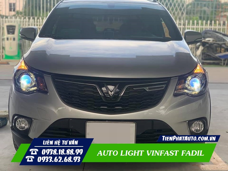 Auto Light Vinfast Fadil giúp tự động bật tắt đèn theo điều kiện ánh sáng