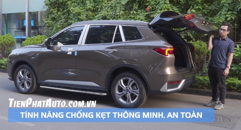 Cốp điện Ford Territory được trang bị tính năng chống kẹt thông minh