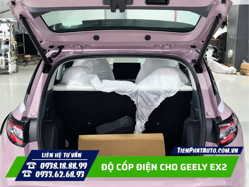 Độ cốp điện cho geely ex5 mang thuận tiện trong quá trình sử dụng
