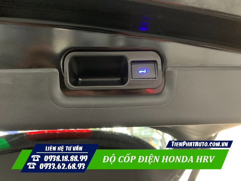 Ty cốp điện Honda HRV 2023 to hơn zin giúp đóng mở nhẹ nhàng và êm ái
