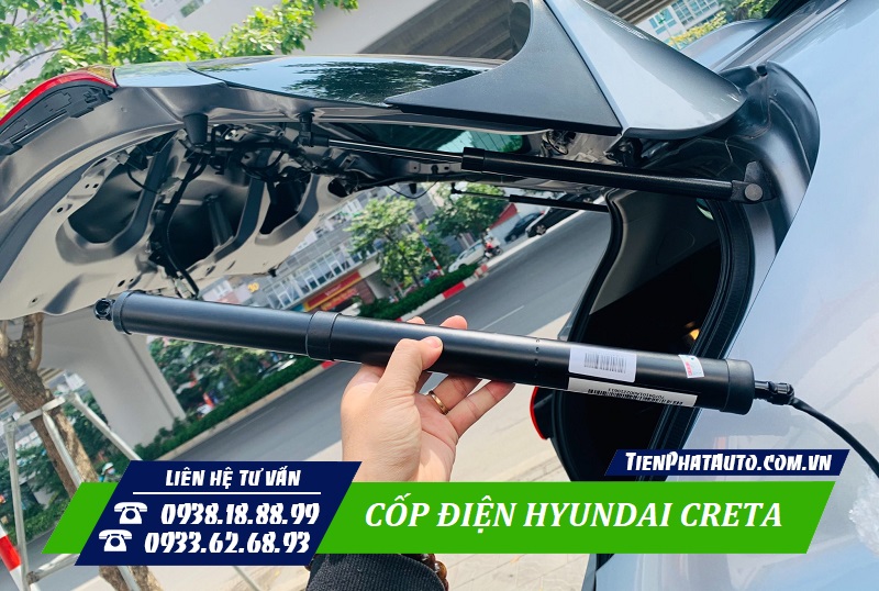 Độ cốp điện tự động Hyundai Creta giúp mang lại nhiều sự tiện lợi